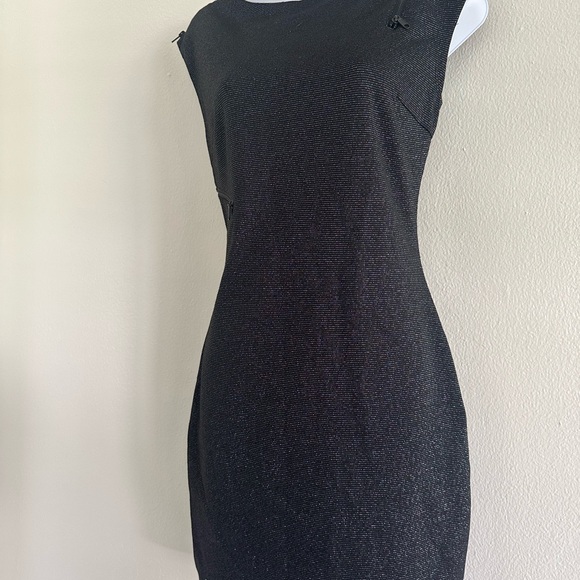 Jennifer Lopez Black Asymmetrical Mini Dress - Picture 5 of 7